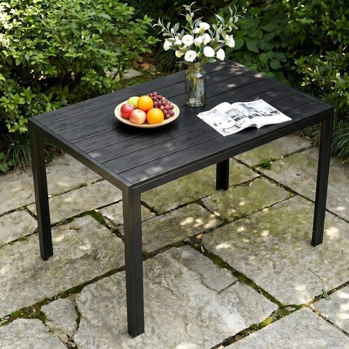 Garten tisch aluminium wpc - tisch,,