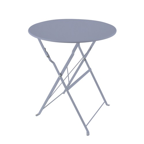 Gartentisch basil metall rund - gartentisch,