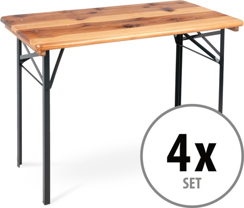Set biertisch klappbar - 4x,
